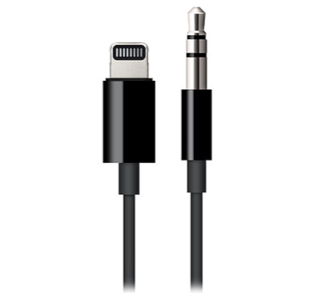 Cáp Apple Lightning to 3.5 mm Audio Cable (1.2m) Linh Kiện