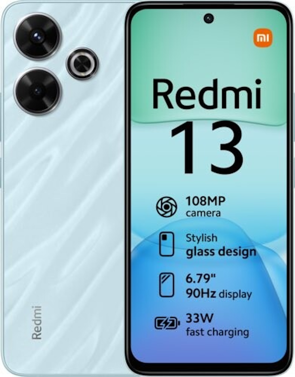 Điện thoại Xiaomi Redmi 13 - New - Chính Hãng VN - Nguyên Seal Box