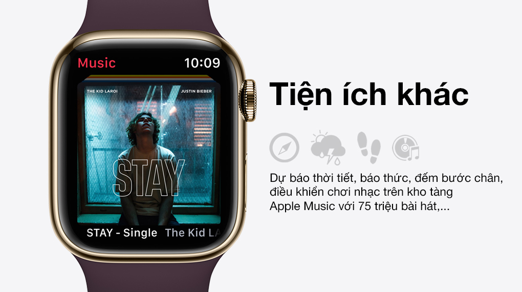 Apple Watch Series 7 LTE 45mm viền thép - Tiện ích khác