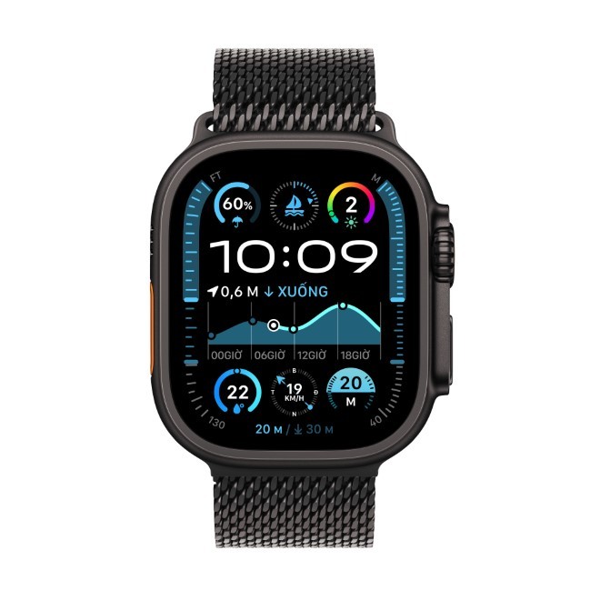 Apple Watch Ultra 2 2024 GPS + LTE 49mm - Vỏ Titan Dây Thép