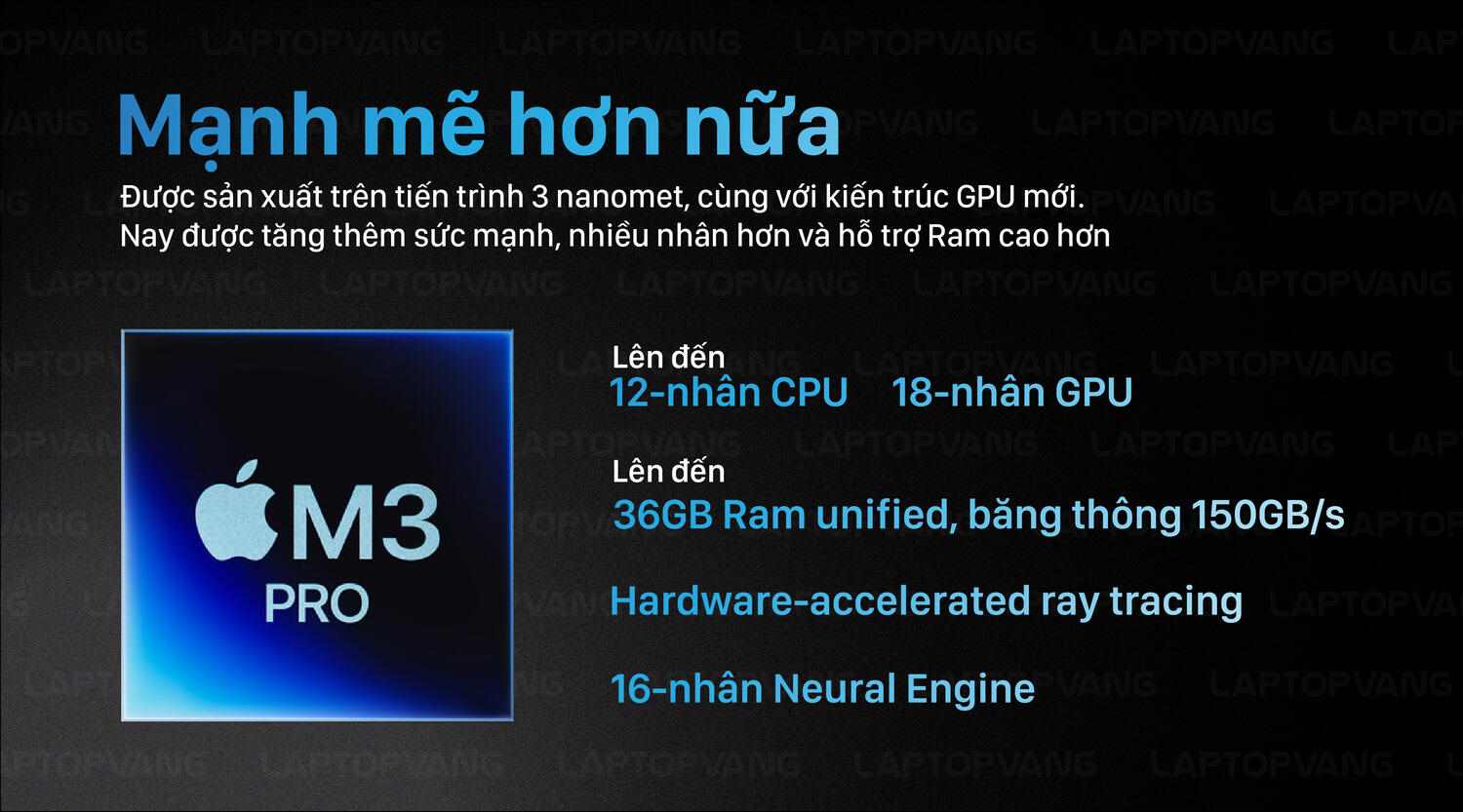 macbook pro 14 m3 đen 