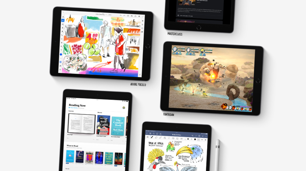 Thoải mái lưu trữ - iPad 9 WiFi Cellular 64GB