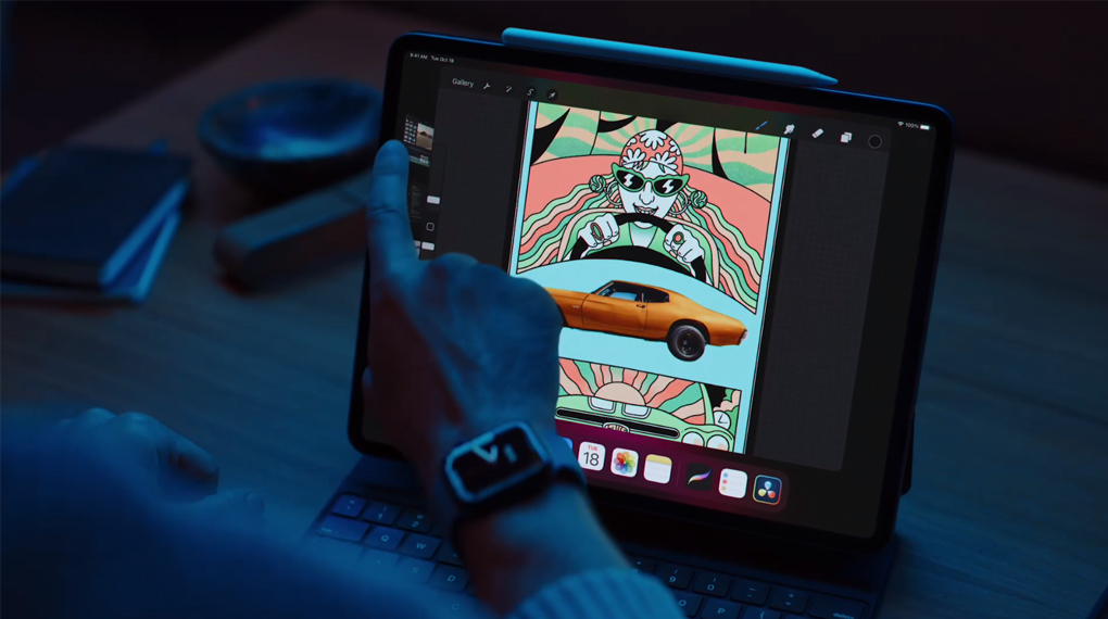 Tái hiện màu sắc chính xác - iPad Pro M2 11 inch WiFi 128GB