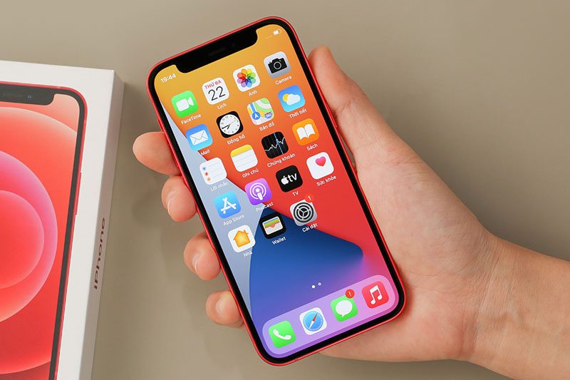 iPhone 12 Mini 64GB | Màn hình OLED Super Retina XDR tràn viền độ phân giải 1080 x 2340 Pixels